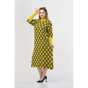 High Quality Trendy Women's <b>Turtleneck</b> Patterned Knitwear <b>Dress</b> Crocheted Weaving Fast Shipping-trendy Women's <b>Sweater</b> <b>Dress</b> - Product Image 2