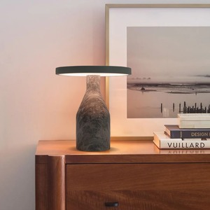 Modern Luxury Table Lamp in Metal with Elegant White <b>Shade</b> Perfect for Indoor <b>Lighting</b> and Home Decoration - Product Image 4