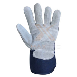 Comfortable Anti-Cut Leather Working Gloves Fireproof & Waterproof Safety Cuff Unisex Custom Made Low MOQ - Product Image 3