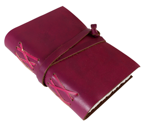 Carnets A5 faits main en cuir écologique avec reliure cousue pour étudiants et voyageurs – Style vintage - Product Image 1