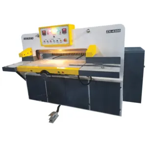 Best Quality Semi Automatic Hydraulic Paper Cutting Machine ZX 4300 Document Cutting Direct From Indian Supplier Size 43 inch