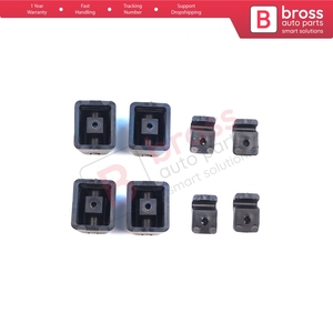 Juego de soportes de abrazaderas de guardabarros con rodamientos para rejilla delantera de faro y señal de giro BSR558-2 para Clase G W460 W461 0009952820 000811124 - Product Image 2