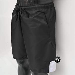 กางเกงตาข่ายขาสั้นสำหรับผู้ชายกางเกงวิ่งฟิตเนสเอวสูงมีเชือกผูกออกแบบโลโก้ได้ตามต้องการ - Product Image 5