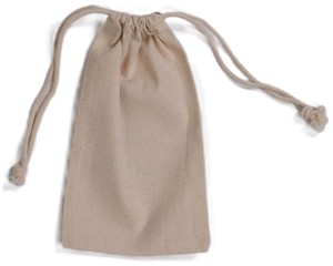 Bolsa de cosméticos con cordón de algodón orgánico ecológico para mujer, tela reciclada suave, joyería, maquillaje, almacenamiento de viaje, artesanía promocional - Product Image 6
