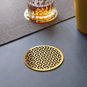 High Quality of Copper Coaster Design Coaster for Kitchenware Use Available at Affordable Price Copper Glass <b>Mat</b> - Product Image 2