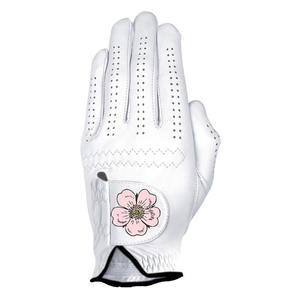 Gants d'impression de logo de couleur personnalisée pour hommes en cuir Cabretta respirant de haute qualité avec option de marque privée - Product Image 2