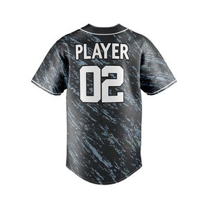 Camiseta de béisbol con logotipo personalizado de alta calidad, estilos de dos botones con mangas cortas para hombres, mujeres, niños, camisetas de softbol, Jersey - Product Image 6