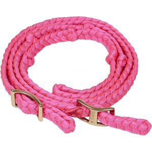 Mayorista Fabricante Caballo Ecuestre Nylon PVC Riendas Totalmente Chapadas Riendas Ajuste Personalizado & Color - Product Image 5