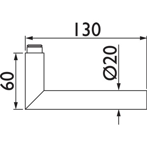 HERMAT Accesorio Protector de Acero Inoxidable de 72 mm, 36-53 mm, 1802/2089.S/3128 para Persianas, Cortinas y Contraventanas - Product Image 3