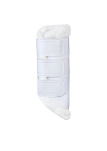 Bottes de brossage pour chevaux de haute qualité, fabriquées sur mesure au Pakistan, rembourrage absorbant les chocs avec protection complète des tendons et des jarrets - Product Image 5