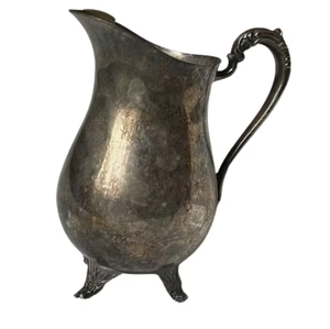 Dallah vintage de grande taille en acier inoxydable, carafe à eau écologique avec couvercle et poignée en métal pour la maison et l'hôtel, 100% fabriqué à la main en Inde - Product Image 5