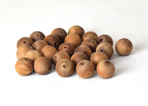 Perles de prière, perles de prière en bois de santal, perles en bois de santal - Product Image 5