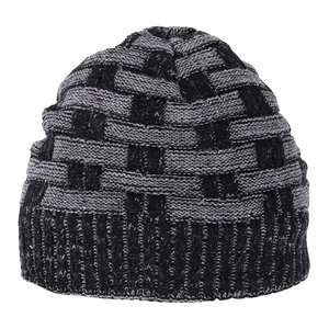 Trendy Ribbed Winter <b>Beanie</b> Cap Bow Camouflage Argyle Patterns Casual Streetwear Styling <b>Slouchy</b> Fit Stretch Fabric Breathable - Product Image 4