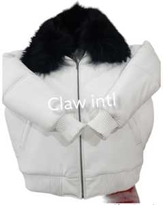 Abrigo acolchado de invierno personalizado para mujer Chaqueta de piel de oveja genuina con plumón de alta calidad Hecho en Pakistán - Product Image 3