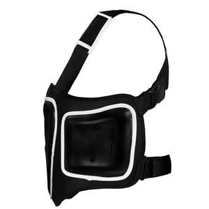 Protector de pecho de boxeo con logotipo personalizado, Protector de cuerpo de MMA de cuero, almohadilla antideslizante para el vientre de Kickboxing, equipo ligero de entrenamiento de artes marciales - Product Image 5