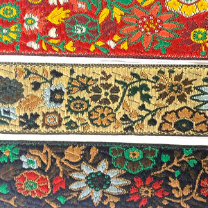 สายรัดลายพันธุ์ผ้าแจ็คการ์ดโพลีเอสเตอร์20มม. 50มม. กำหนดเองสำหรับตกแต่งกระเป๋าเสื้อผ้า - Product Image 3