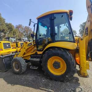 Retroexcavadora JCB 4CX 3CX usada, MINICARGADORA frontal con motor de talón Caterpillar 420F, carga nominal de 15 toneladas - Product Image 6