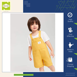 ชุดเอี๊ยมแขนสั้นสำหรับเด็กผู้ชายชุดกางเกงขาสั้นจากอินเดีย - Product Image 6