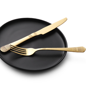 Couverts de haute qualité, écologiques, compatibles lave-vaisselle, pour restaurant, hôtel, mariage, en acier inoxydable de luxe, excellente finition - Product Image 6