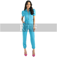 Combinaisons de travail pour femmes sur mesure, ensembles d'uniformes, confortables, tendance, une pièce, combinaison de travail médicale pour femmes par Raw Fine