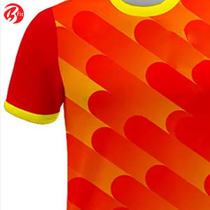 Impresión por sublimación 100% poliéster Francia camisetas de fútbol manga corta equipo entrenamiento buena calidad conjuntos de uniformes de fútbol - Product Image 4