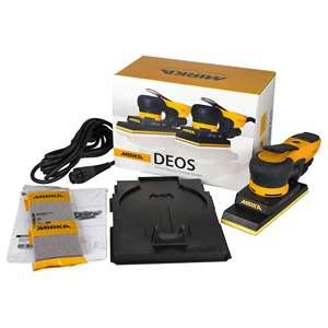 Ponceuse orbitale électrique DEOS Direct, modèle 383XCV, 2,75 pouces x 8 pouces, orbite de 3 mm, ponçage sans poussière, MID3830201US - Product Image 5