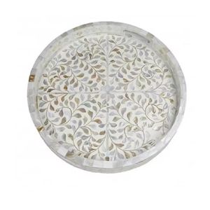 Vente chaude Écologique MDF Conseil Plateau De Service Qualité Artisanat Émail Autocollant Conception pour Hôtels Restaurants Table Basse - Product Image 2