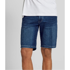 Summer New <b>Men's</b> High Streetwear Fashion Stretch Casual Denim Shorts Blue Black Canvas Fabric <b>Jeans</b> Shortwear for <b>men</b> for sale - Product Image 6