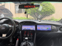 MEKEDE MTK8667 Écran tactile de navigation automobile Android 13 10,25 pouces 1920*720 pour Toyota GT86 Subaru BRZ avec prise en charge DSP