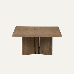 Table basse en bois durable Linea, style farmhouse, meubles pour salon, entrée, salle à manger, bureau à domicile - Product Image 2