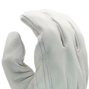 Vache fendue robuste jardin résistant aux coupures sécurité protection chauffée travail main cuir Construction gants - Product Image 3