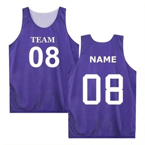 Maillot de basket-ball Laker, ensemble d'uniformes de sport respirants avec logo personnalisé, grande taille, nouveau modèle pour l'entraînement - Product Image 6