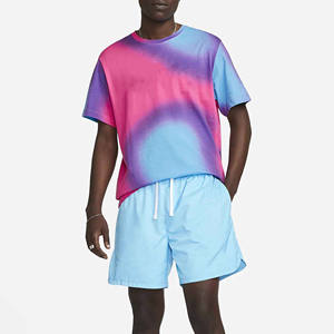 ODM 250 Gsm Heavy <b>Weight</b> T Shirt Custom Design <b>Blank</b> 100% Cotton Round Neck Plain Dyed Tee Shirts - Product Image 1