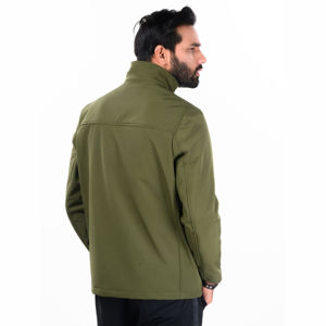 Chaqueta Softshell Transpirable para Hombre OEM, Chaqueta Softshell de Alta Calidad Resistente al Agua y al Viento para Hombre OEM - Product Image 5