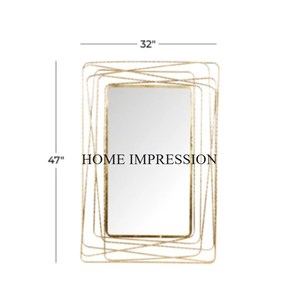 New Pattern Arrival Wholesale Bulk Selling Luxurious Quality Material Wall Decorative Wall Mirror <b>Supplies</b> From Indian Supplier - Product Image 3