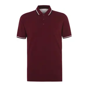 Custom Logo China Factory Short Sleeve High Quality 100% Cotton Men's Sportswear Golf Polo Shirts with Collar Style Polo T-Shirt