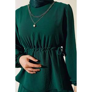 ชุด2ชิ้นกระโปรงเอว airobin ชุดมรกต - Product Image 1