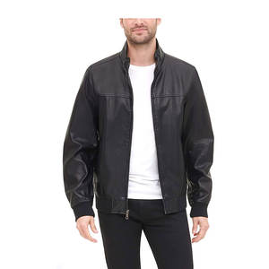 Chaquetas de cuero para hombre de fábrica de Pakistán, ropa de calle de moda de cuero genuino, chaqueta de cuero para hombre con estilo - Product Image 6