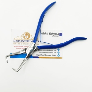 Pince pour enlever les perles d'extension de cheveux Micro ouvre-anneau en acier inoxydable avec double ressort et poignée antidérapante Extensions professionnelles - Product Image 5