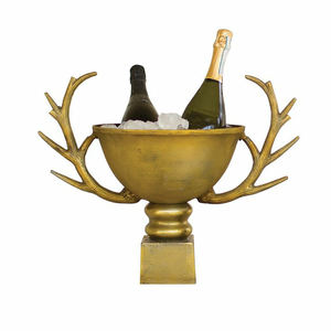 Cubo de hielo de aluminio de lujo hecho a medida, Enfriador de hielo de mesa de lujo para fiestas, diseñado por Latest From India - Product Image 5