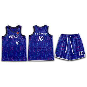Personalizable OEM hombres Reversible cuello en V Jersey Shorts secado rápido poliéster malla baloncesto uniforme conjunto XS XXL tallas - Product Image 6