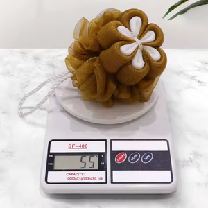 Gmagic Modern Large Bath Flowers Super Soft Cómodo PE Bolas de baño Ligero 50g Exfoliante Ducha Bolas de remojo - Product Image 6