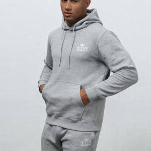Conjunto Deportivo con Sudadera con Capucha para Hombre XD2, Felpa de Algodón Premium, Ropa de Gimnasio, Logotipo Personalizado, Traje para Correr, Ropa Deportiva Atlética, Fabricante OEM - Product Image 4
