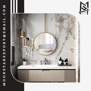 Premium Grade Metal <b>Hanging</b> <b>Mirrors</b> with Round Shape Custom Thickness Modern Design Electricity-Free for <b>Wall</b> Decoration - Product Image 4