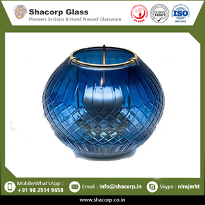 Bol en cristal de bougie élégant de la plus haute qualité avec un design en diamant au meilleur prix du marché - Product Image 2