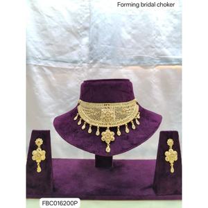 Conjunto de Collar con Diseño de Candado Chapado en Oro de 18K, Joyería para Mujer, Boda, Compromiso, Fiesta, Aniversario - Product Image 1