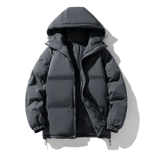 Veste matelassée noire pour femmes de dernière qualité hiver chaud respirant imperméable coupe-vent écologique à capuche épaisse - Product Image 6