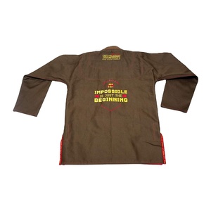 Venta al por mayor personalizado Jiu-Jitsu Kimono Set preencogido perla tejido BJJ Gi trajes brasileño Jui Jitsu Grappling No Taekwondo Judo Kendo - Product Image 1