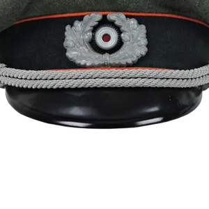 2025 insignias bordadas oficiales gorra con visera de Oficers DE LA Marina auténtica reproducción histórica gorras hechas de tela - Product Image 5