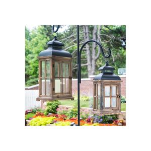 Latest Collection of Lantern Indoor or Outdoor Decorative Classic and Modern Style Lantern Set of 2 in <b>Cheap</b> Price - Product Image 6